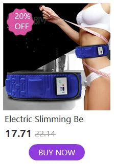 Muscle Stimulator Body Slimming Belt Electric Abdominal Trainer  Toner Weight Loss New Smart EMS Fitness Vibration Belt Unisex